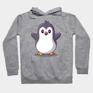 Cute Happy Penguin Hoodie